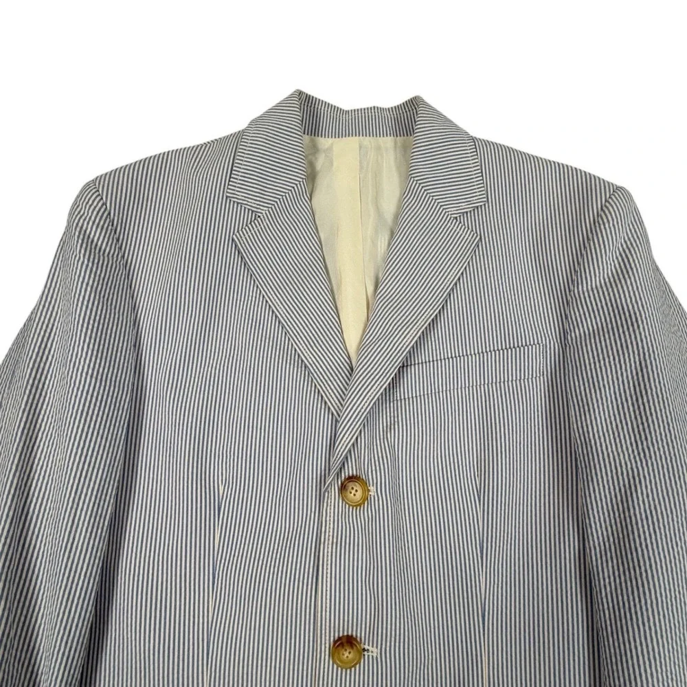 J Crew Blazer Men's Lot Size S 38R Patchwork, Seersucker,Windowpanes Wool/Cotton